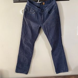 J. Crew 484 31x30 Blue Corduroy Pants